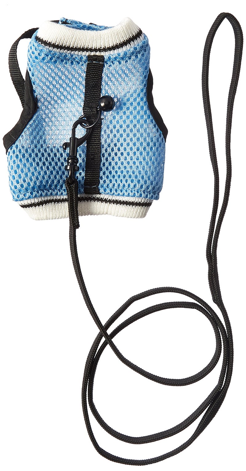 Ware Manufacturing Nylon Walk-N-Vest Pet Harness and Leash for Small Pets, Medium - Colors May Vary - Image 1